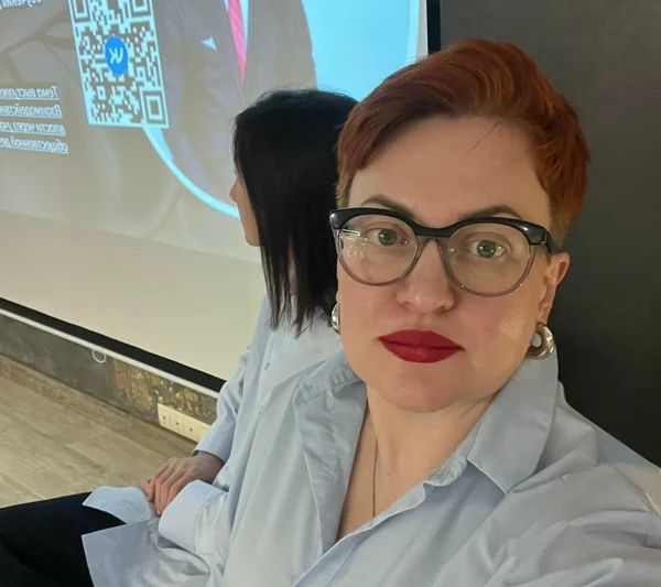 Валентина Сухарева на встрече круглого стола «Наследие»